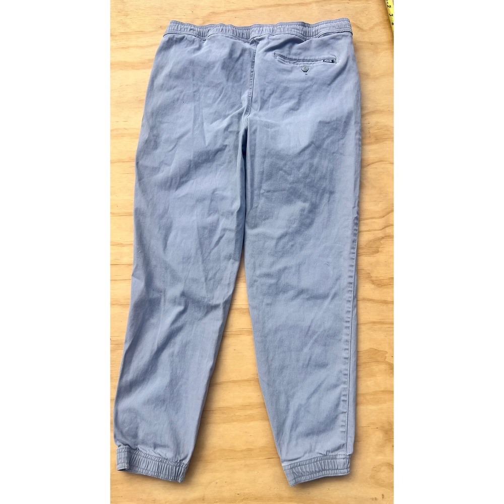 RSQ Mens Jogger Pants XL Light Blue Twill Elastic Waist Drawstring RN 108168 - Picture 7 of 11